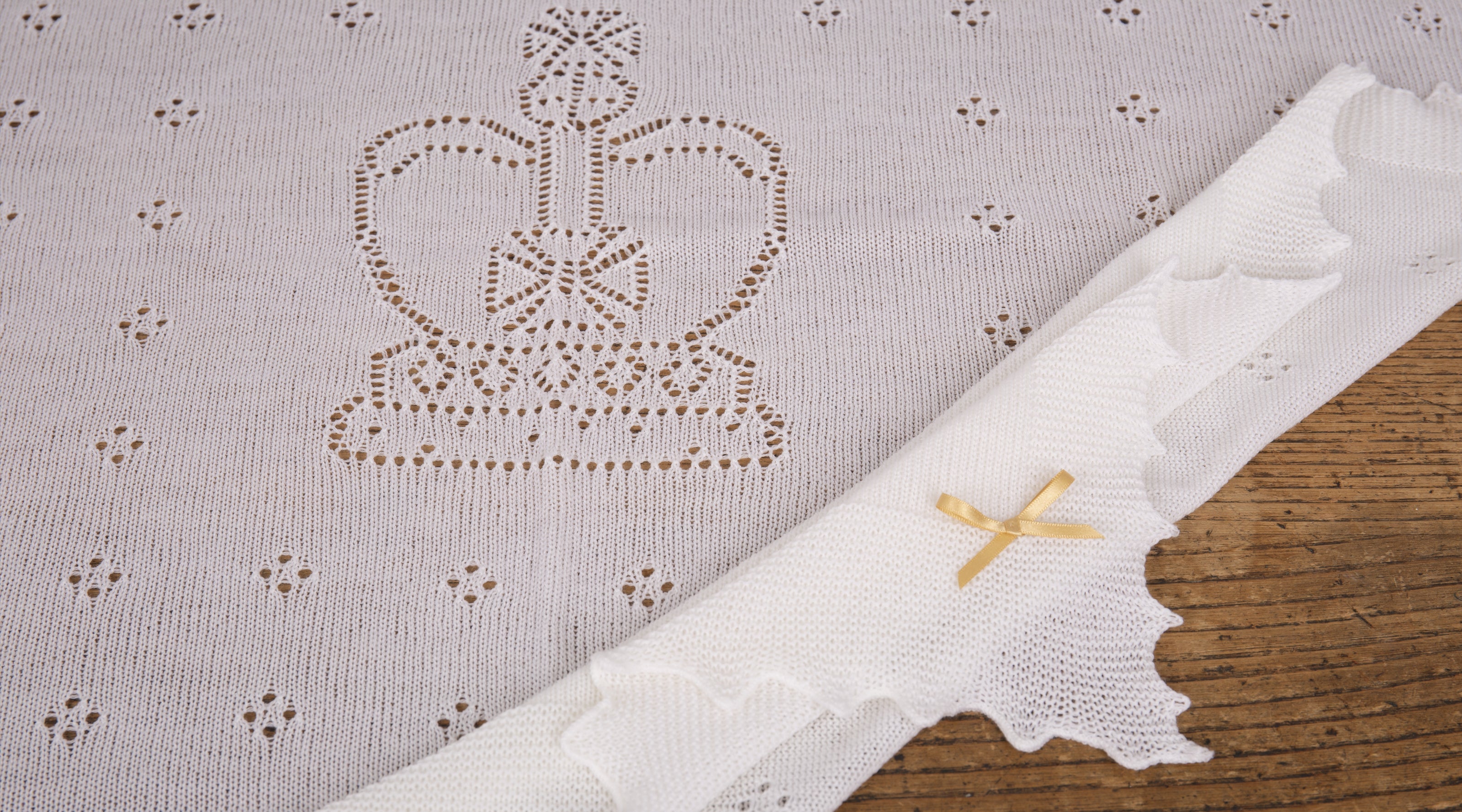 The Royal Crown Baby Shawl