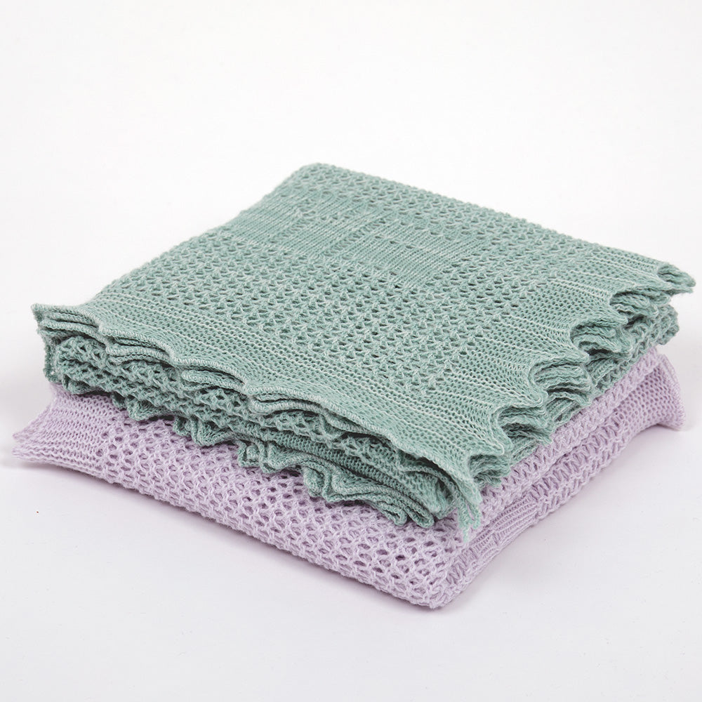 Apple of my Eye Baby Shawls