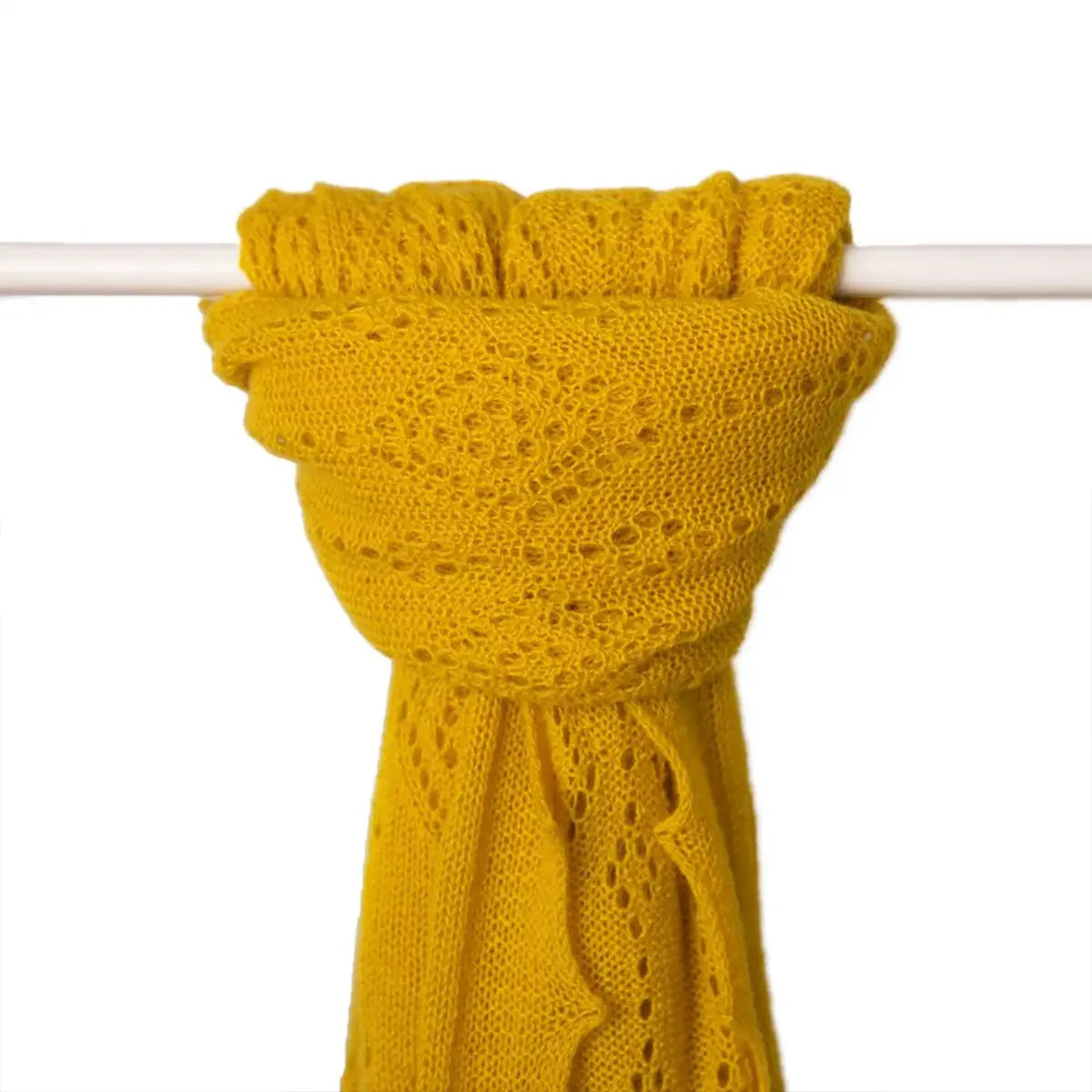 Jewel Cashmere Scarf in Gold