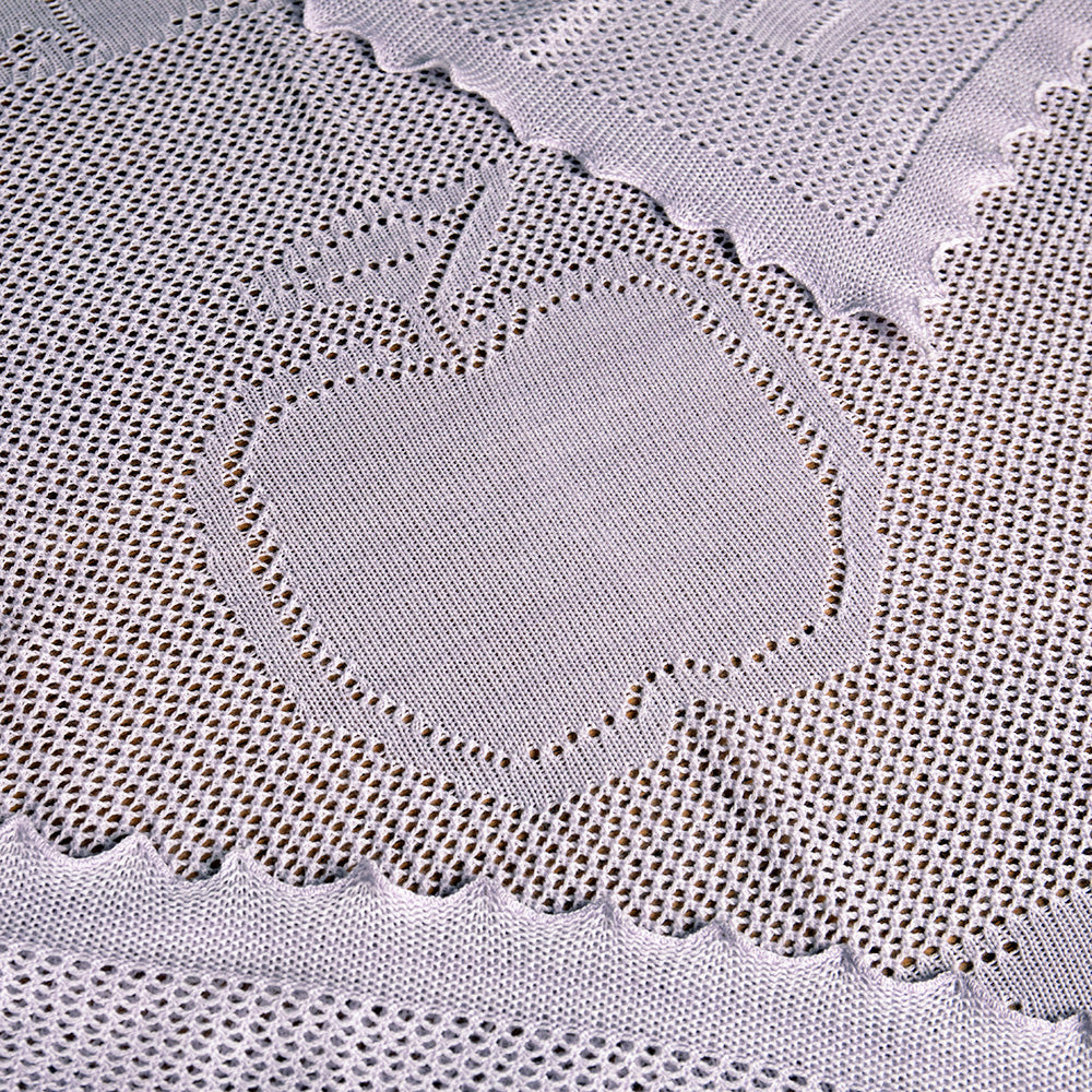 Apple Of My Eye Baby Shawl in Lilac