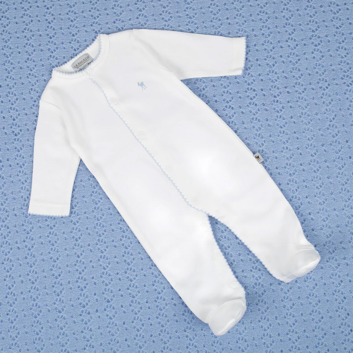 Baby Fawn Babygrow Blue