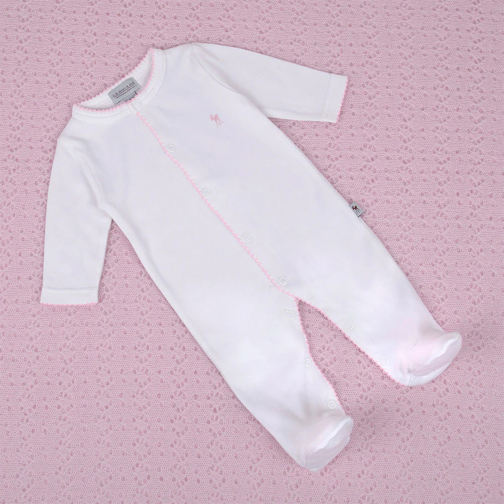 Baby Fawn Babygrow Pink