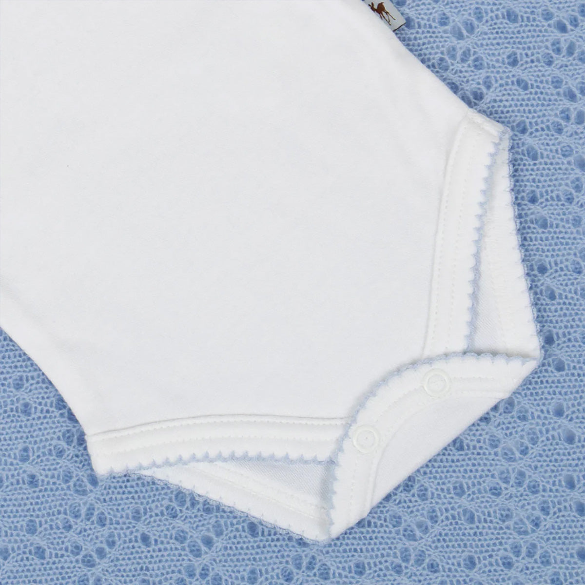 Baby Fawn Bodysuit Blue Detail