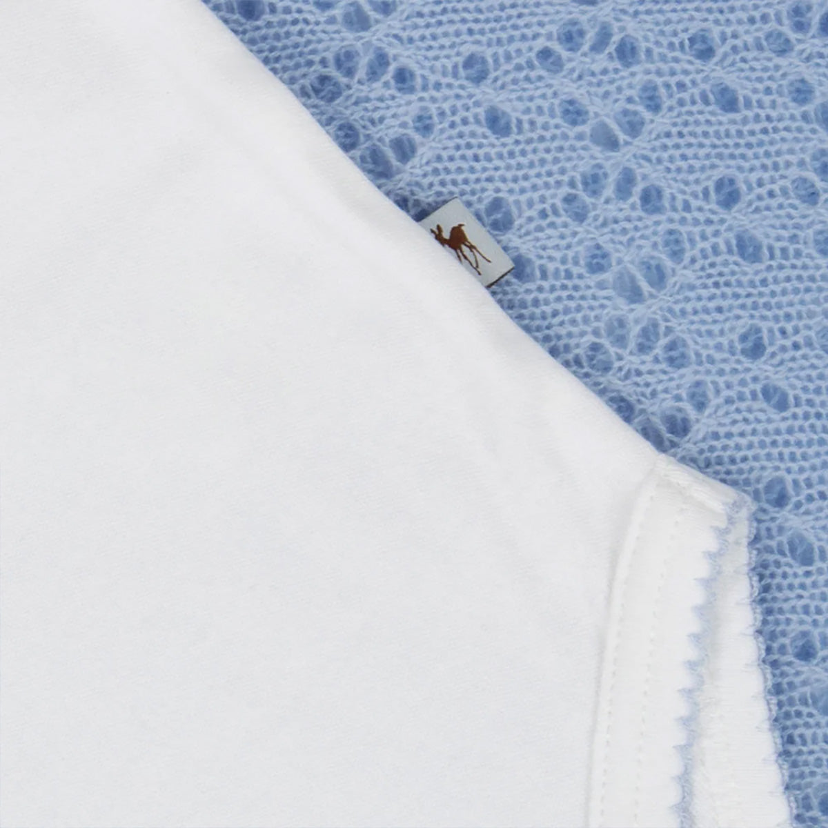 Baby Fawn Bodysuit Blue Detail