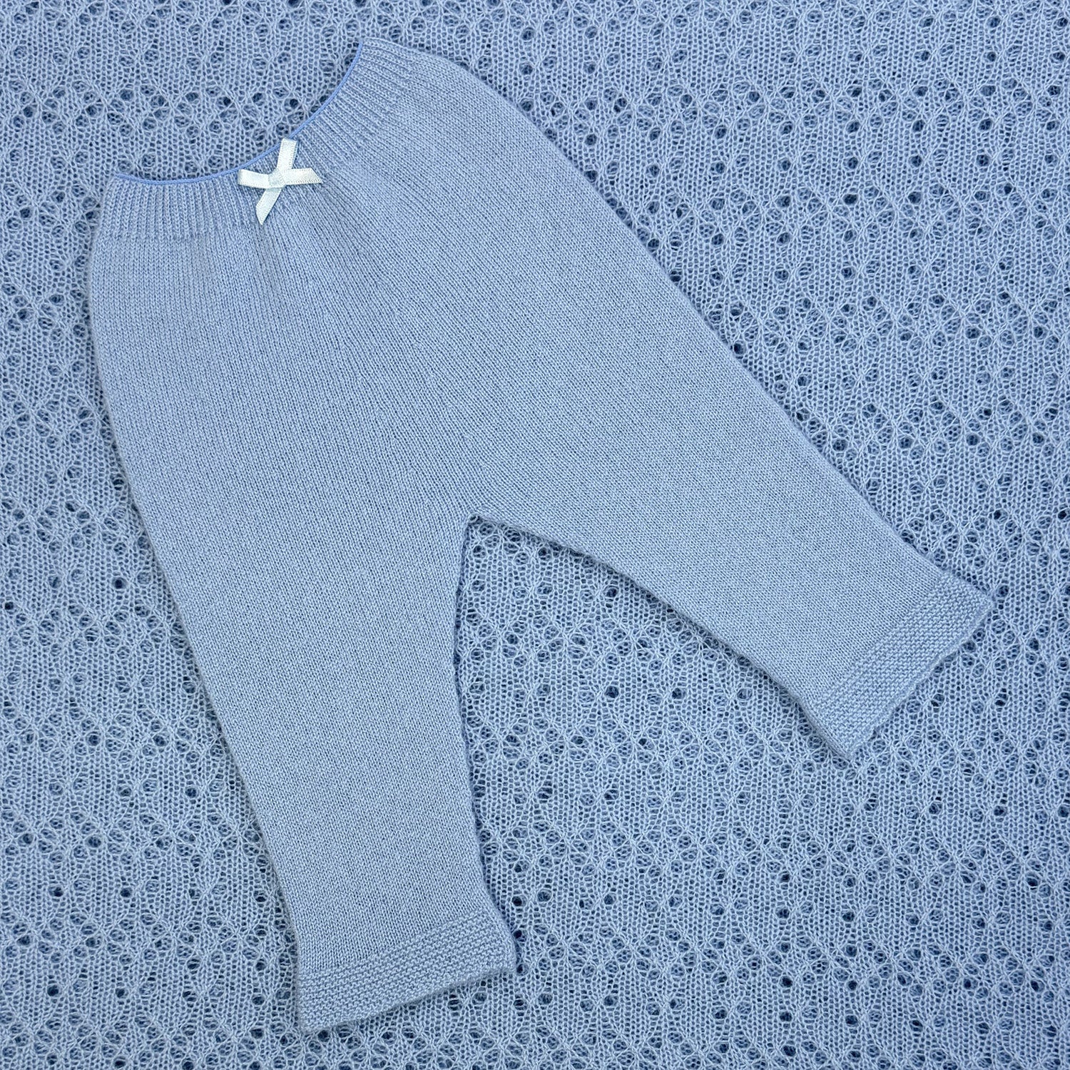 Cashmere Baby Leggings Blue