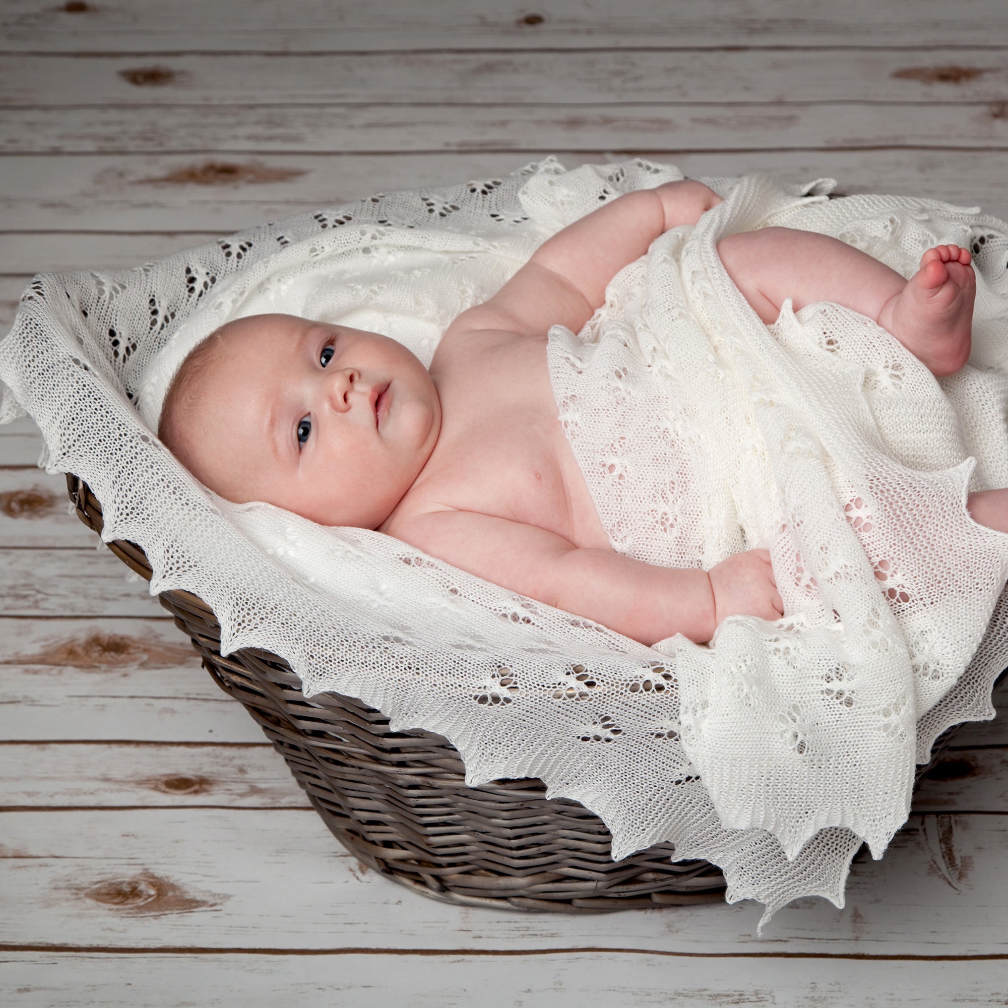 Butterfly Baby Shawl