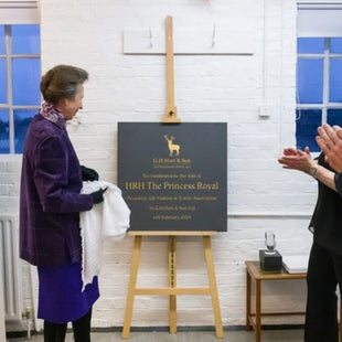 The Princess Royal visiting our factory