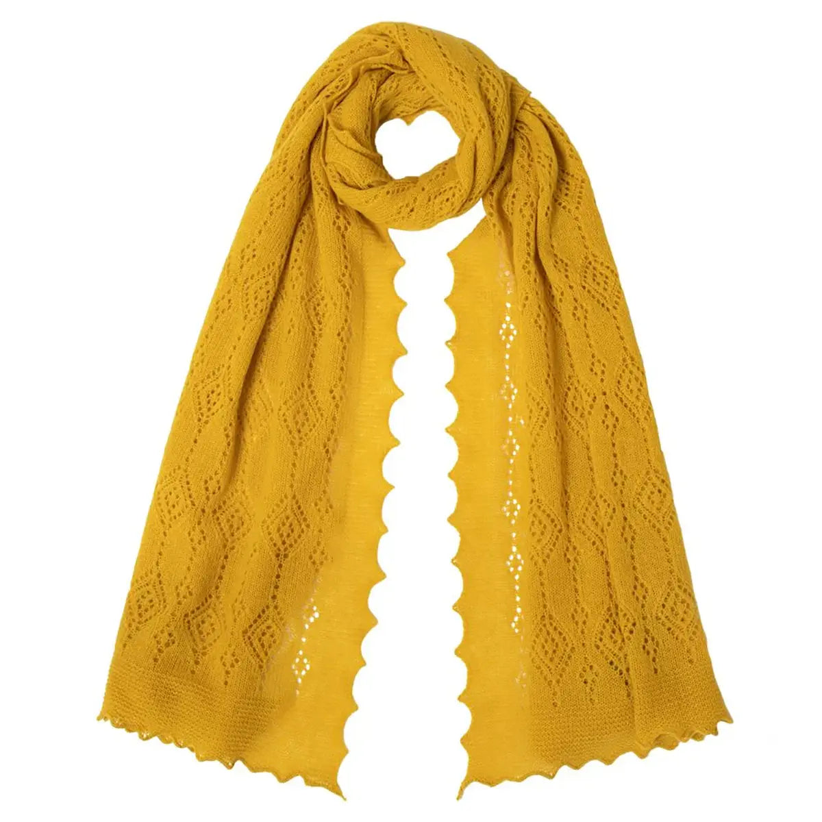 Jewel Cashmere Scarf in Gold