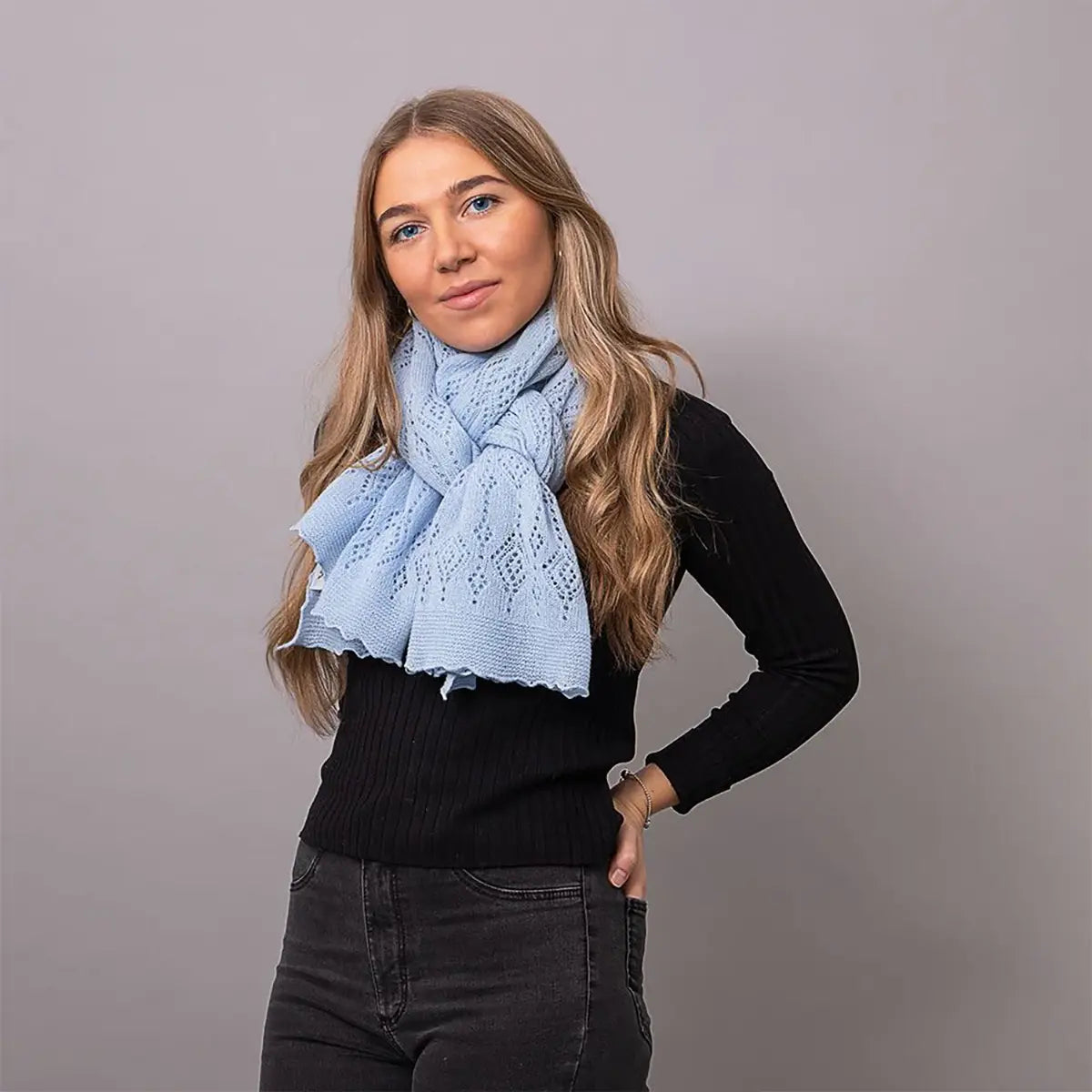Jewel Cashmere Scarf in Mirage