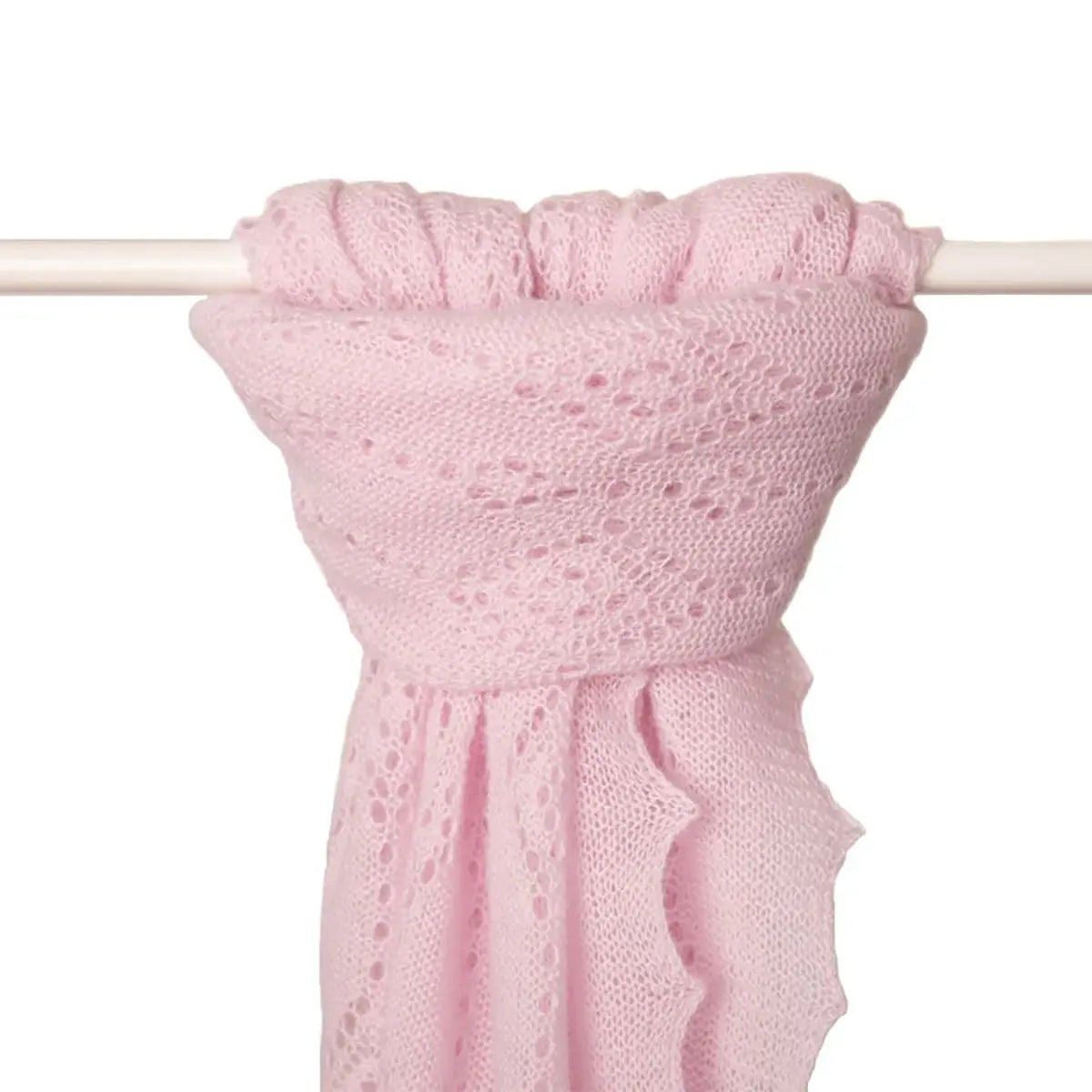 Jewel Cashmere Scarf in Pale Pink