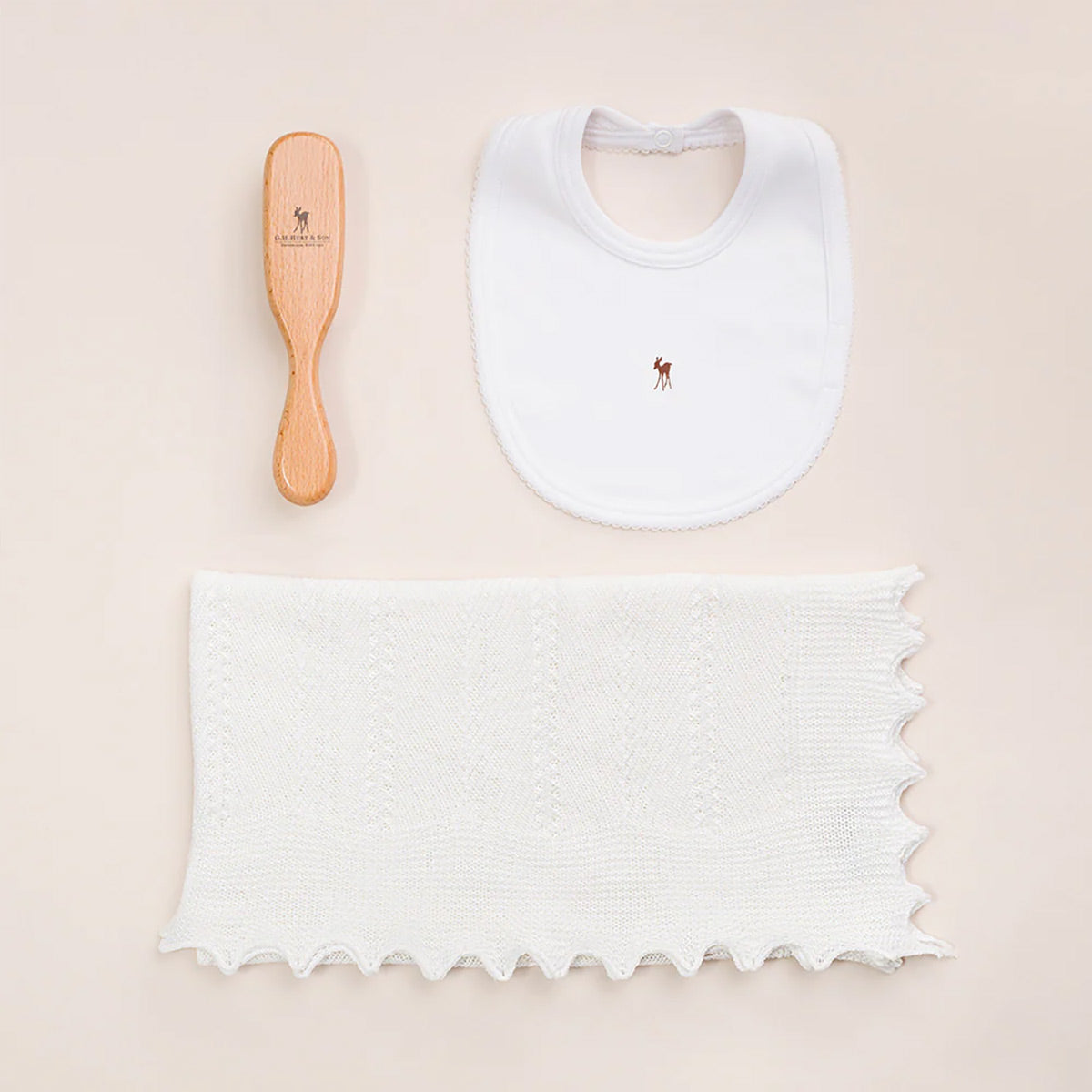 Newborn Baby Gift Set in White