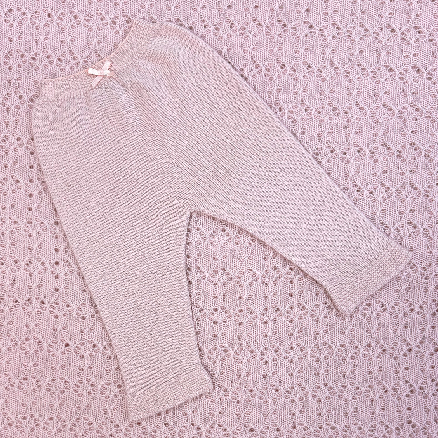 Cashmere Baby Leggings Pink