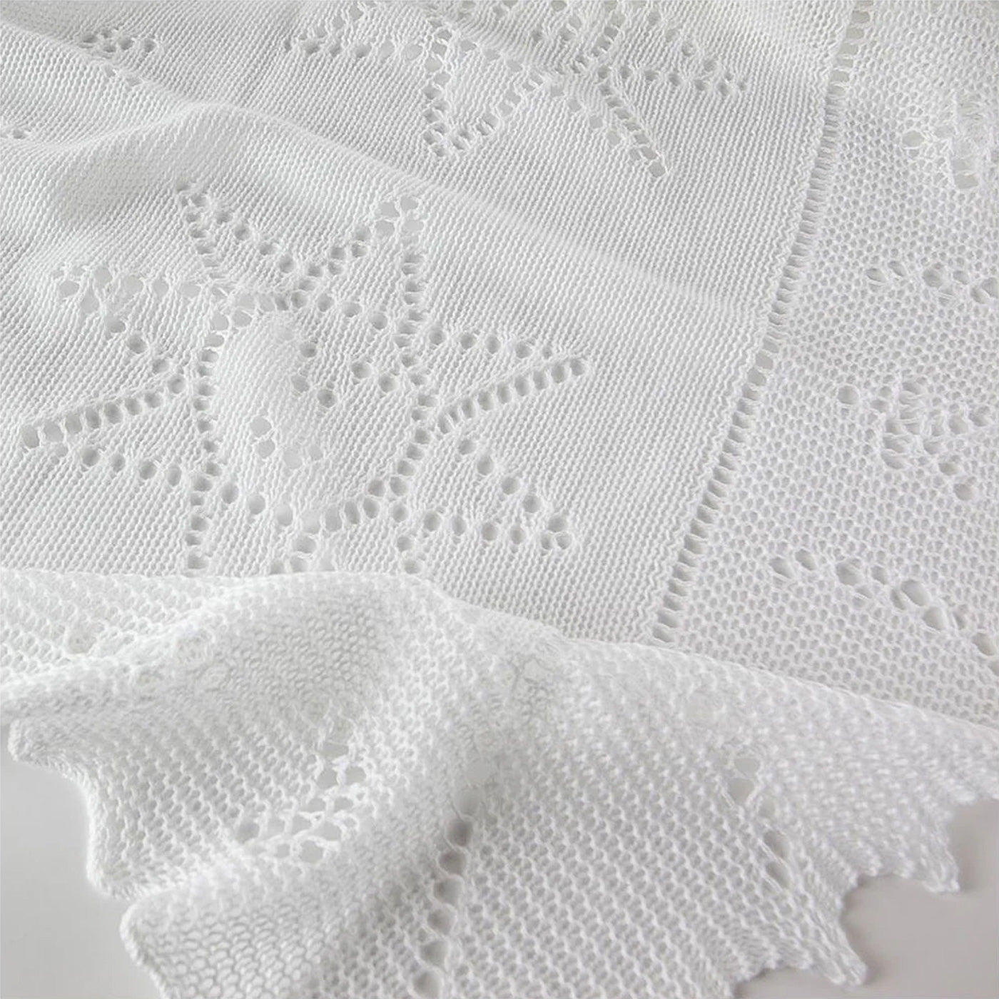 Stars and Moon Cotton Baby Shawl