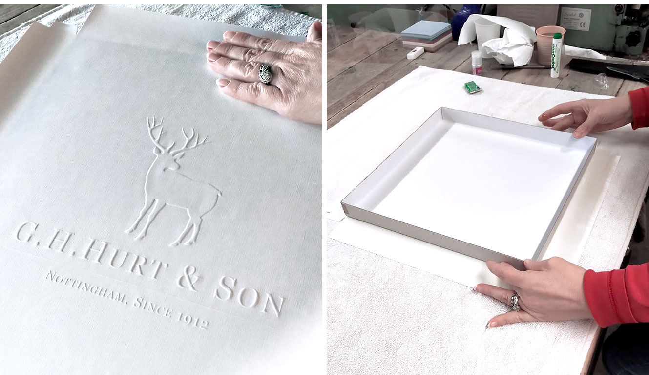 Luxury Gift Box - G.H.Hurt & Son Brand Embossed Detail 