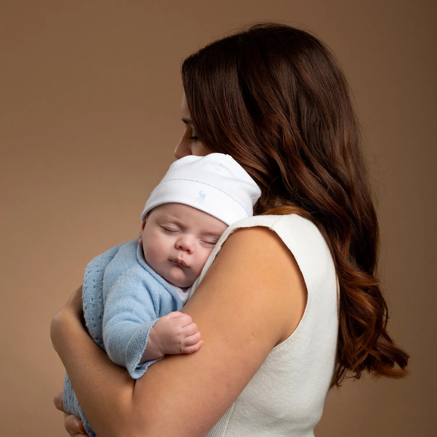 Baby Fawn Hat - Blue