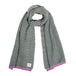 Lambswool Fine Stripe Scarf in Lugano