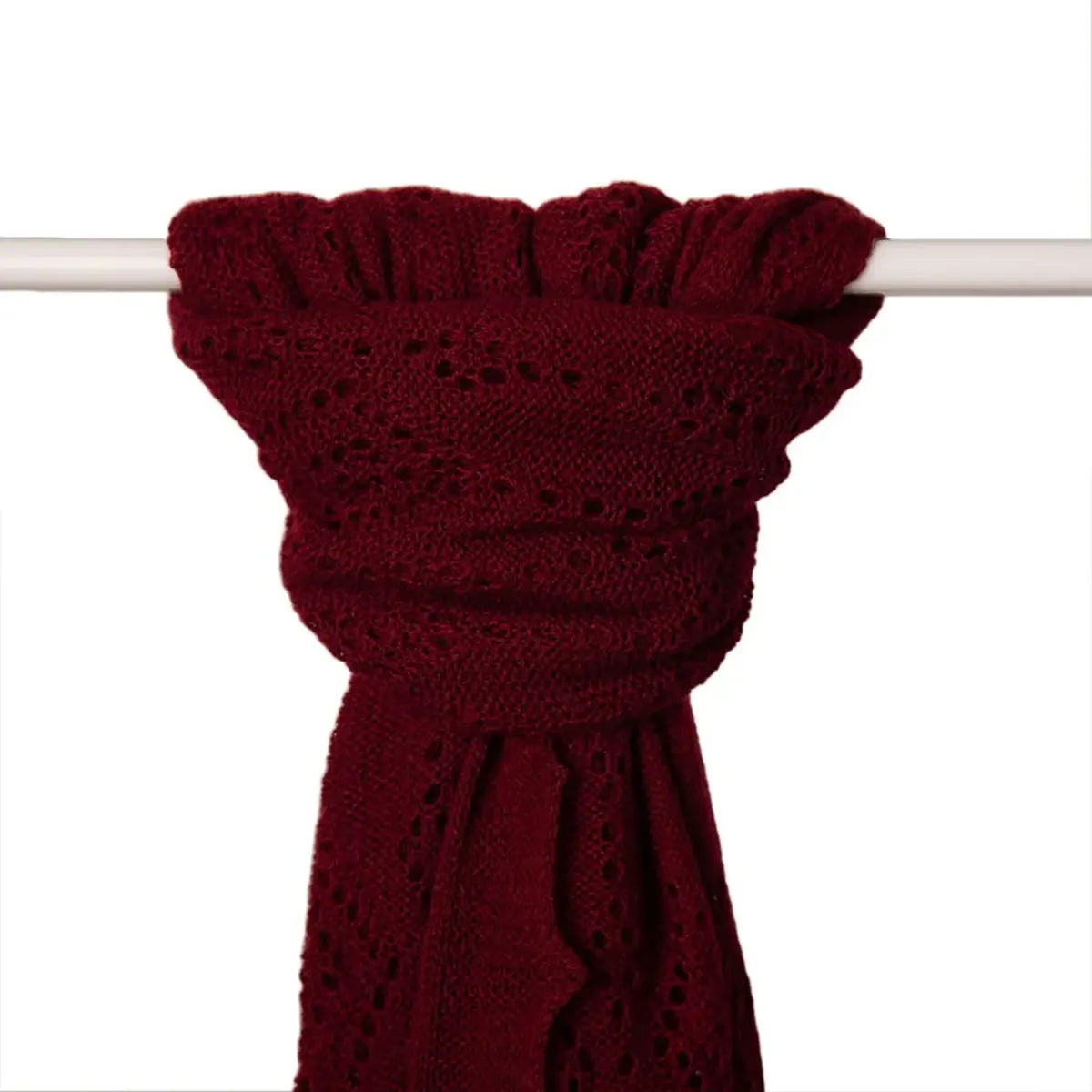 Jewel Cashmere Scarf in Claret