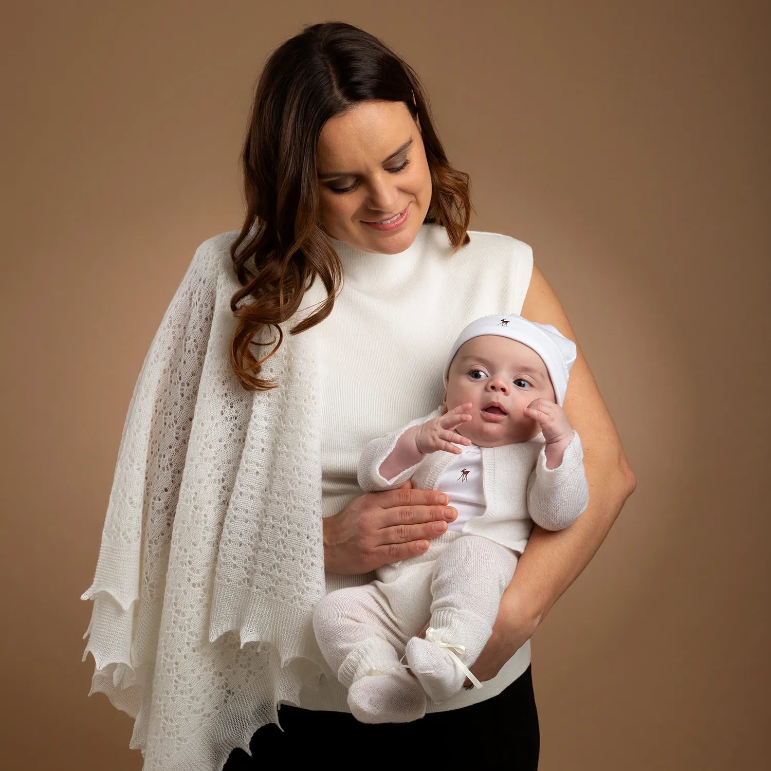 Baby Cardigan in White