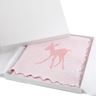 Gift Boxed pink Baby Shawl - Fawn 