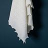White Cashmere flowing baby shawl