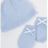 Cashmere Baby Hat and Mittens - Pink