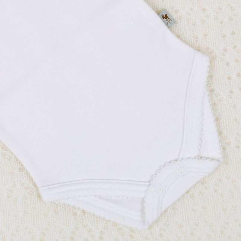Baby Fawn Bodysuit - White - 0-3 Months