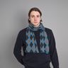 Cashmere And Wool Jacquard Scarf