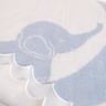Baby elephant blue blanket