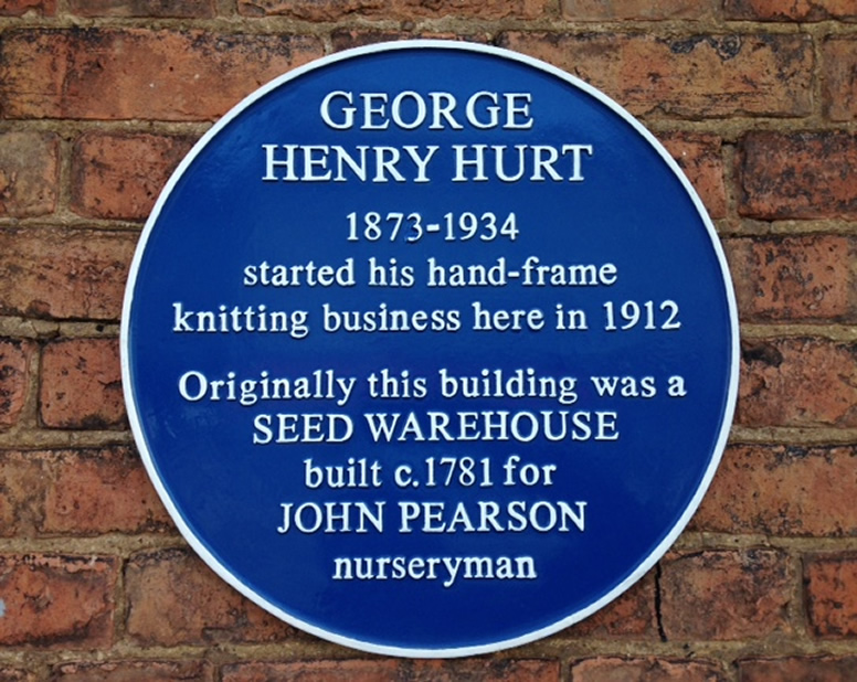 George Henry Hurt Blue Plaque
