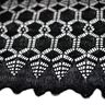 Exquisite Cashmere and Wool Lace Wrap - Black